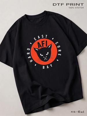 T-shirt noir Afi (Afi), Punk de retour