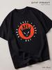Schwarzes T-Shirt Afi (Afi), Punk Zurück in