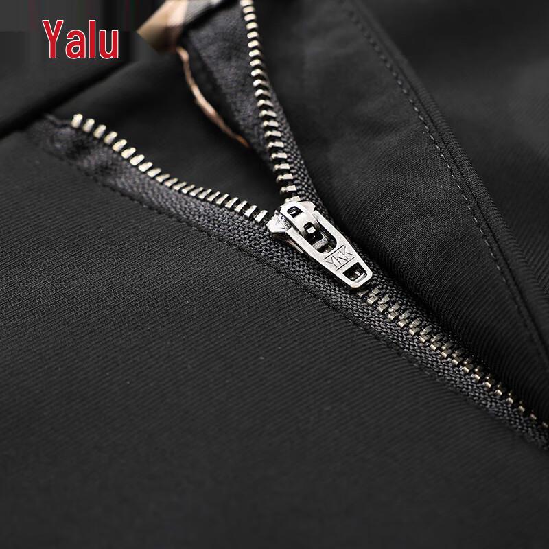 Yalu Men's Ice Silk Anti-Wrinkle Casual Business Pants