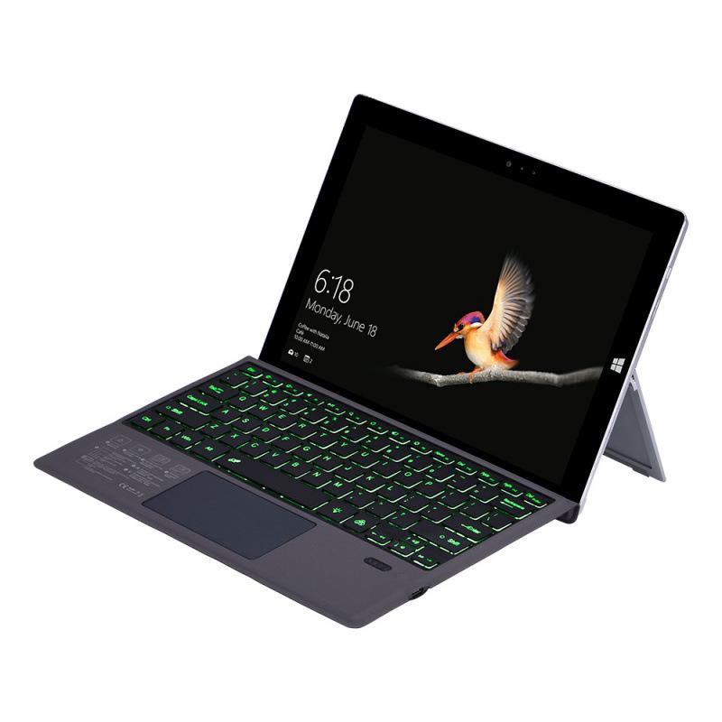 Microsoft Surface Pro 34567 Backlit Touch Keyboard Case for Surface Go 23 - Bluetooth Keyboard