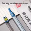 Deli VC10 Zinc Alloy Compass & 0.5mm 2B Mechanical Pencil Set for Students