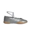 adidas Taekwondo Mei Ballet Silver Metallic Gum JR7032 Women's Size