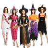 Halloween Witch Costume Adult Black Ghost Ghost Bride Masquerade Witch Snake Chef