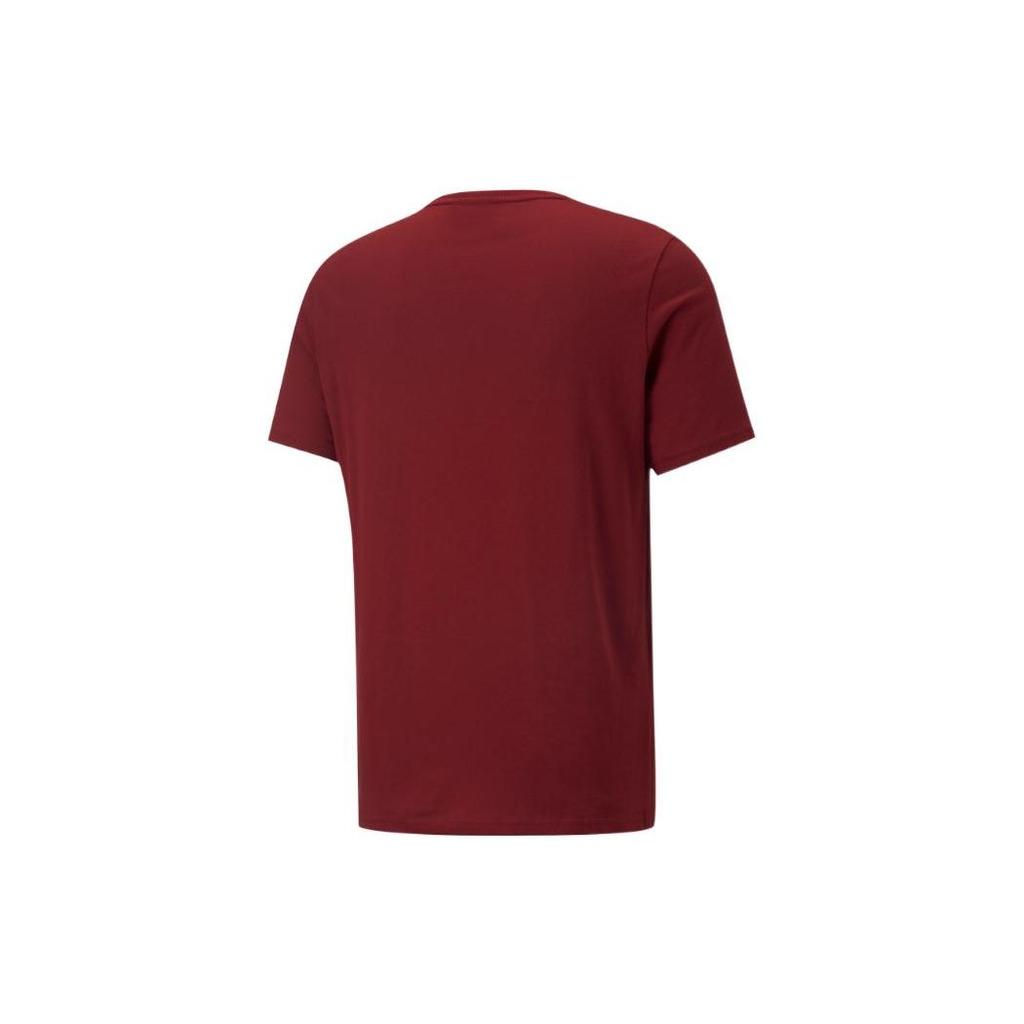 Puma X Coca-Cola Buchstaben-Print Rundhals Kurzarm T-Shirt Herren Oberteile Rot 536158-22