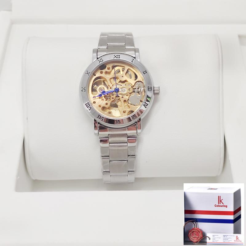 Nouvelle Marque de Luxe Montre Mécanique Squelette pour Femmes Montres-bracelets Automatiques Imperméables pour Dames Cadeau pour Femmes Zegarek Damski