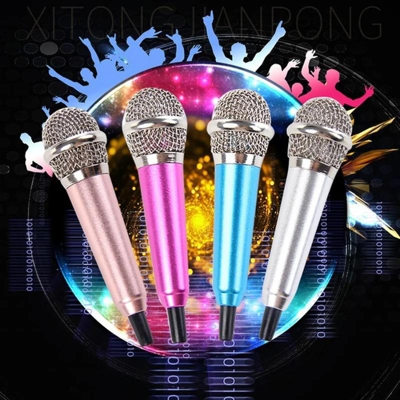 Portable Mini 3.5mm Stereo Studio Voice Microphone Audio Microphone Cell Phone/Smartphone Accessories