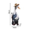 Rasen Dekorativ Mini Harz Ente Tiere Statuen Modell Spielzeug Garten Ornamente Wohnzimmer Zubehör für Skulptur Dekor Innenhof