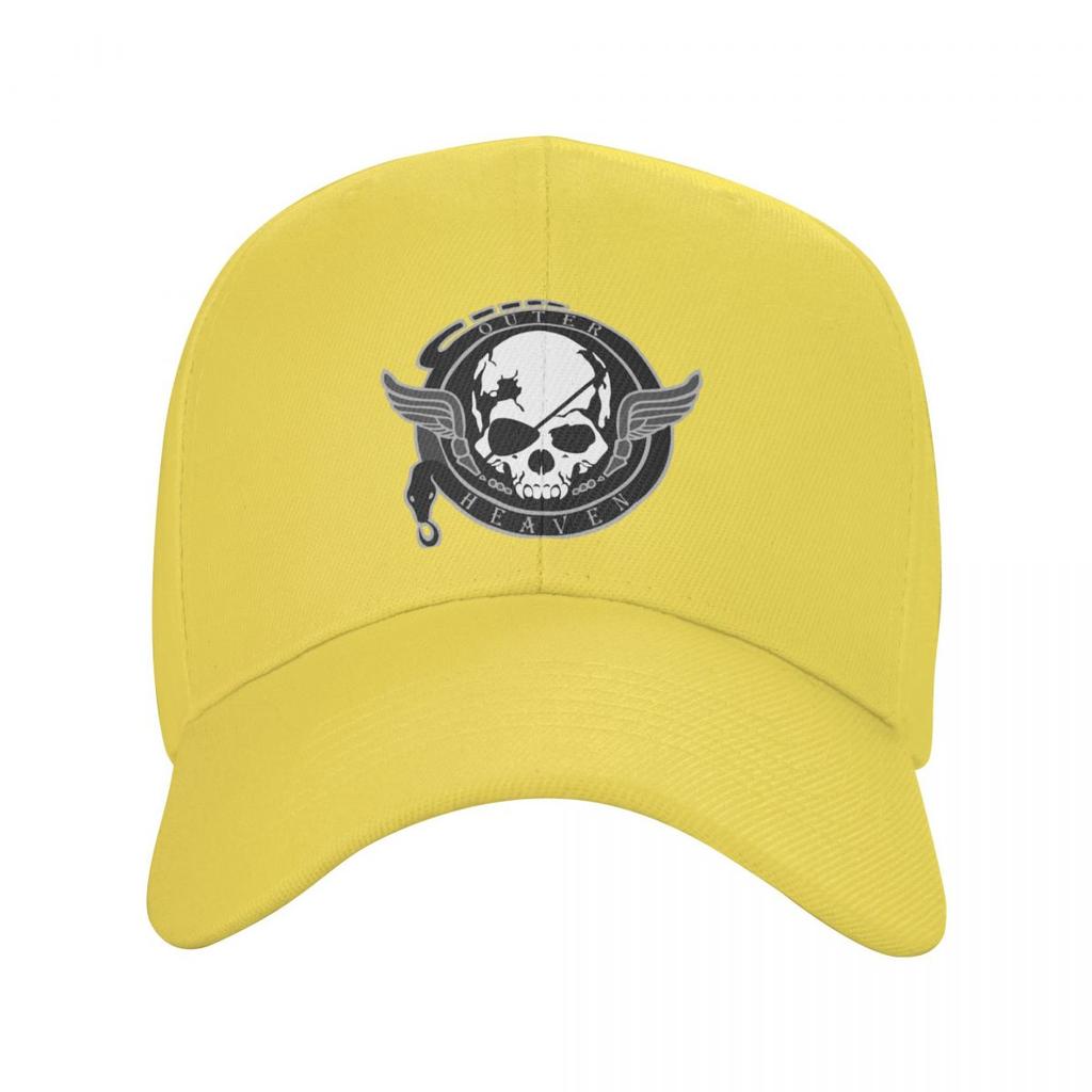 Mode Outer Heaven Logo Baseball Cap Unisex Frauen Einstellbar Unisex Metal Gear Solid Videospiel Papa Hut Frühling Snapback Caps