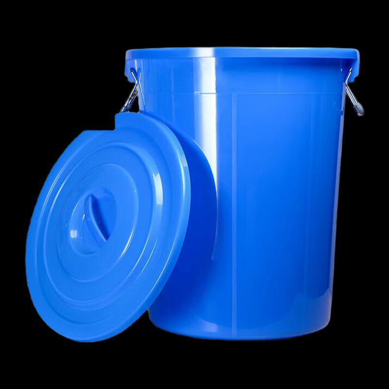 

NHZHIW 100L Round Water Storage Bucket with Lid