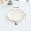 2024 Premium Food-Grade Bone Dish - Elegant Snack & Fruit Plate for Dining