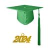 Graduation Cap Memorable Eye-catching Fabric Practical Coloful Graduation Hat for Student