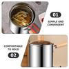 Strainer Basket Deep Fryer Pot Heat Resistant Milk Warmer Pot  Vegetables Frying
