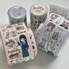 35Cm Cute Tape For Scrapbooking Cute Cartoon Sticker Roll Girls' Daily Life Diy Mobile Phone Luggage Motorcycle Notebook