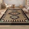 Carpet Living Room Dirt Resistant and Easy To Maintain European Retro Foldable Rug Washed Bottom Thickened Anti Slip Floor Mat
