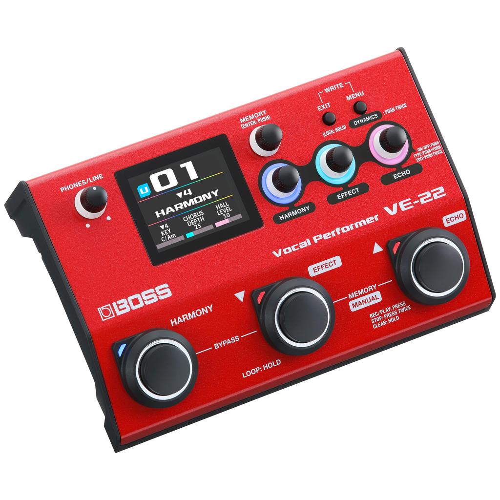BOSS VE-22 Vocal Performer Vocal Effector