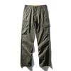 American Retro Cotton Overalls Men's Spring and Autumn Multi-Pocket Straight-leg Tough Guy Pants Export Men's Pants Casual Pants