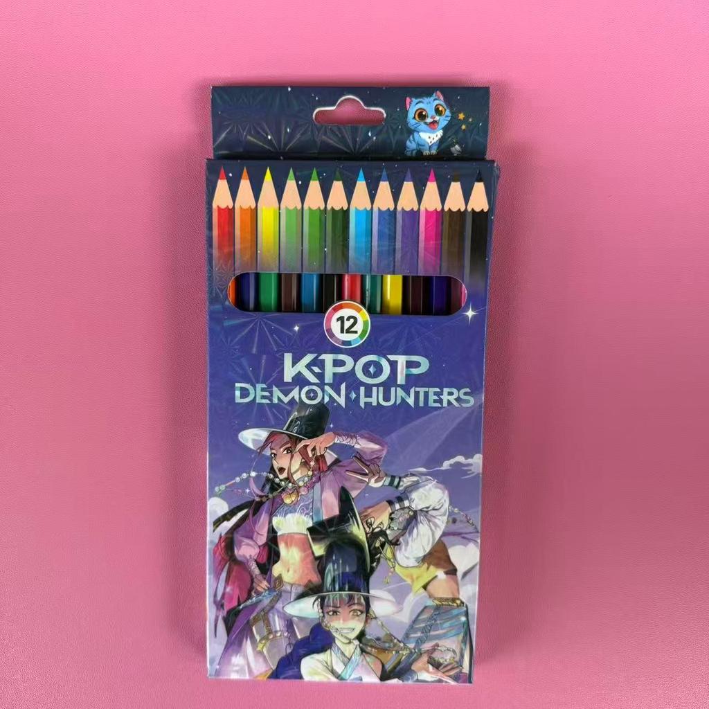 Zootopia 12-Color Cartoon Pencils: Judy & Nick Student Set
