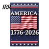 Veterans Day Garden Flag 250th Anniversary America 250 Years of Freedom Patriotic Banner Front Yard Decor 4th July Sign for Independence Memorial Gift