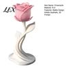 3D Printed Rose Decor Modern Sculpture, Minimalist Floral Decor, Abstract Home Accents Flower Statue for Office, Elegant Tabletop Centerpiece Gift