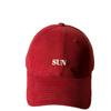Versatile Day Letter Embroidery Old Casual Retro Fashion Street Soft Top Cap Baseball Cap New