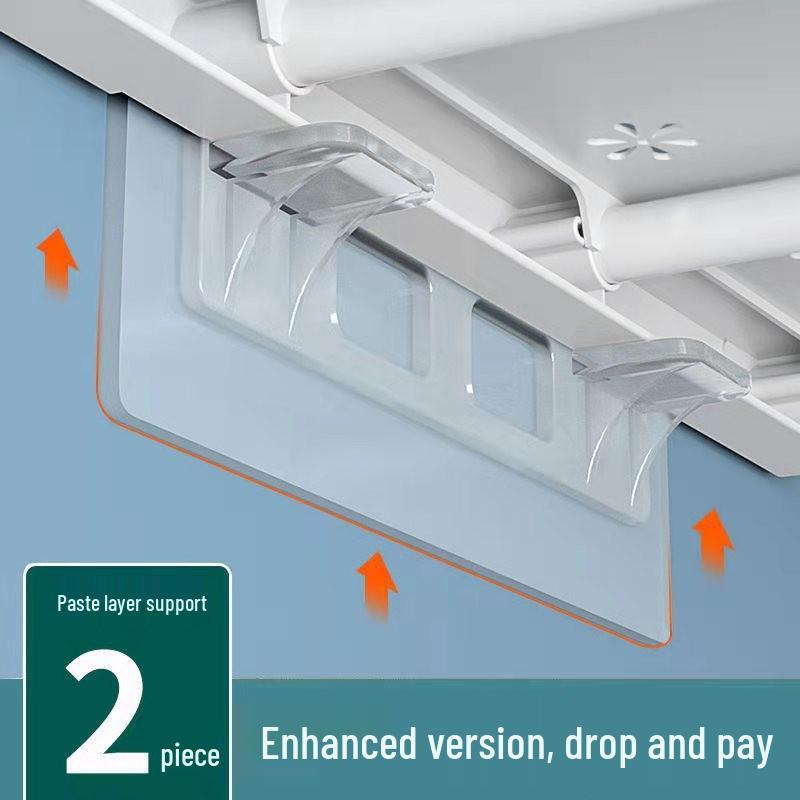 Wardrobe Layered Rack Cabinet Partition: No-Drill Retractable Shoe & Kitchen Storage Divider.