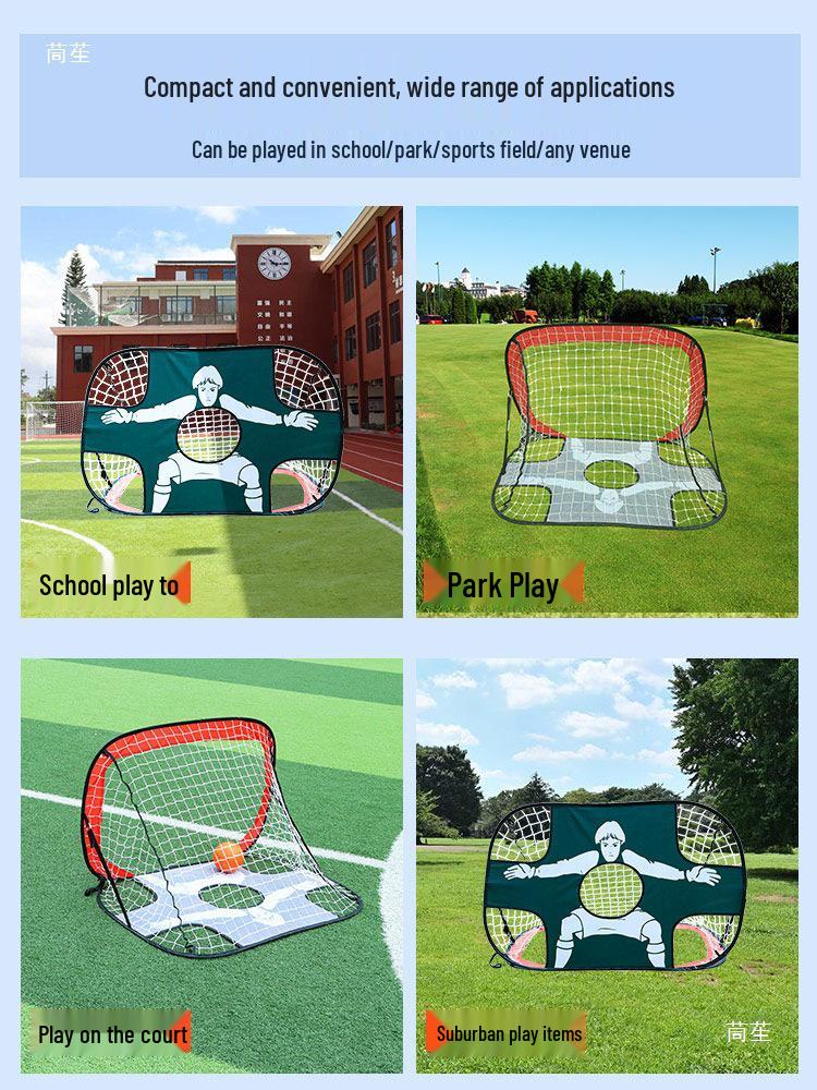 Foldable Children's Soccer Goal for Indoor & Outdoor Use