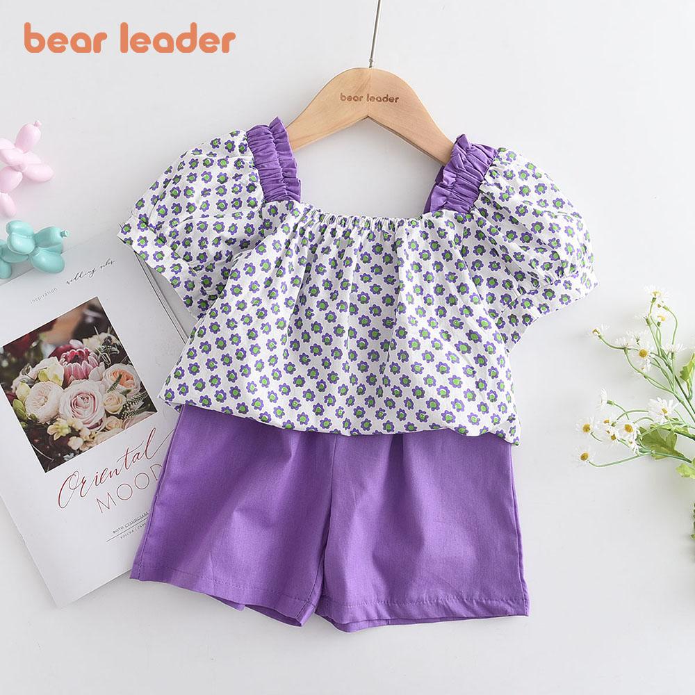 

Девушки Комплекты Одежда 2022 Летняя мода Фиолетовый Короткий рукав Футболка и шорты 2шт Костюм Дети Одежда Девушки Одежда