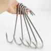 Bacon Roast Duck Pork Stainless Steel S Hooks with Sharp Tip Utensil Meat Clothes Hanging Hooks for Butcher Shop Kitchen Baking