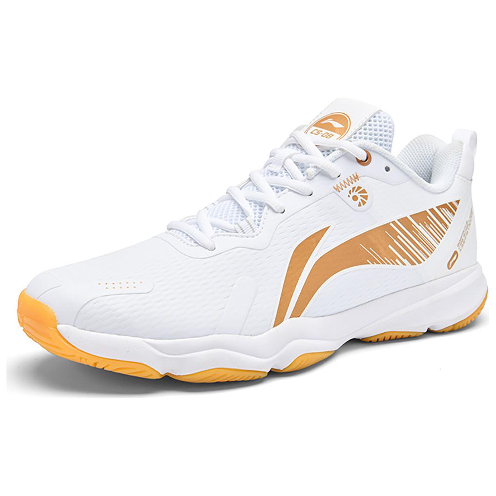 Li Ning Rocket Family, Chameleon Series, Competitive God Number Textile, Synthetic Leather Low top Badminton Shoes AYTU043-1