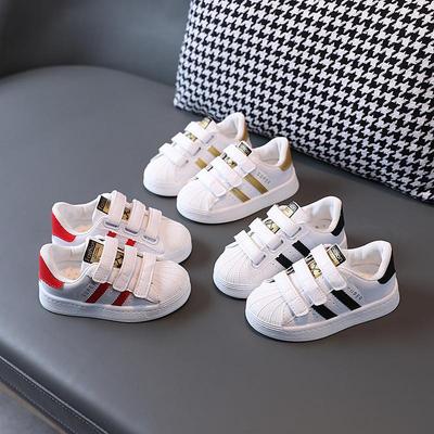 Kinderschale Zehen-Sneaker - Kleinkind Freizeit Weiße Schuhe mit weichen Sohlen für Jungen und Mädchen, Perfekt für Frühling und Herbst.