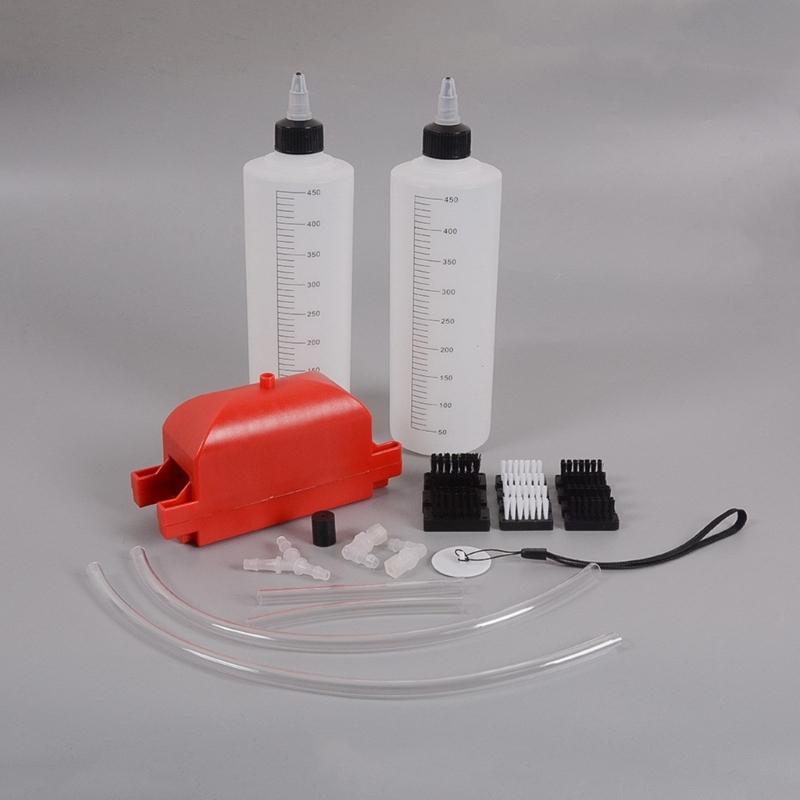 Scrubber pentru lanțuri Set de mașini de curățat lanțuri pentru motociclete Set de lubrifiere pentru dispozitive de lubrifiere