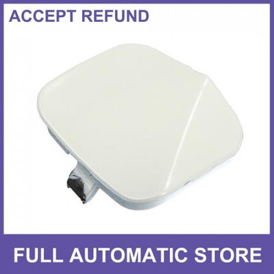 Car Front Right Bumper Towing Hook Cover Single  for Nissan Altima White