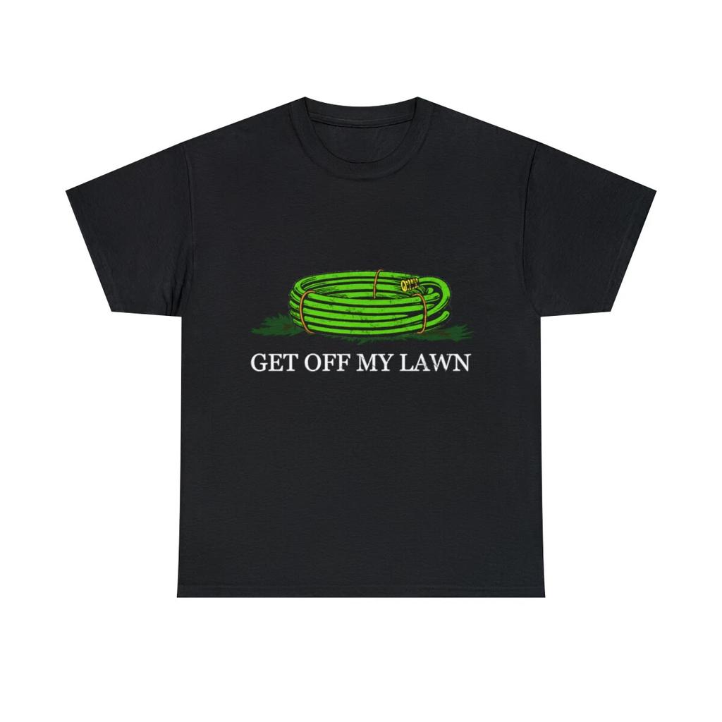 Get Off My Lawn Graphic Tee Shirt, S-5XL