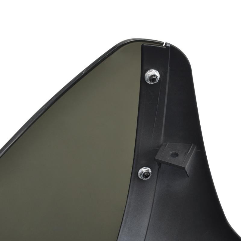 1PC Universal 7 Inch Cafe Racer Round Headlight Fairing Cover ABS Plastic Windshield Screen Motorcycle Accessories