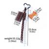 Korea Alkaline Bread Chocolate Bag Hanging Women Woven Rope Bow Love Pendant Girl Gift Fashion Charm Accessories Bag Charm