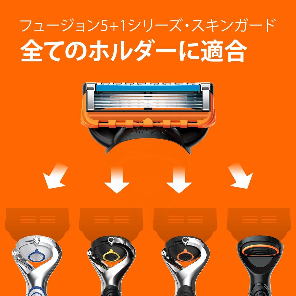 Gillette Fusion Electric 8 Replacement Blades Shaver,