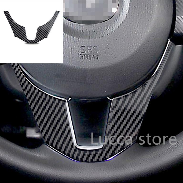 Carbon fiber For Mazda 3 Axela 2013-2016 Accessories Gear Panel Center Console Dashboard Ac Air Outlet Vent Cup Holder