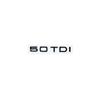 3D ABS Letters 2.0TDI 2.5TDI 3.0TDI 35TDI 40TDI 45TDI 50TDI Emblem for Audi A1 A3 A4 A5 A6 A7 A8 Q2 Q3 Q5 Q7 Car Trunk Sticker