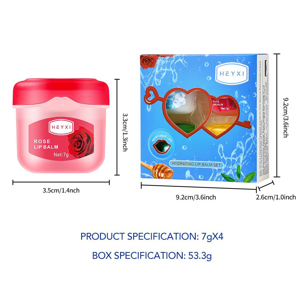 

Набір масок для губ HEYXI День і Ніч (4-8 штук) - Догляд за бальзамом для губ