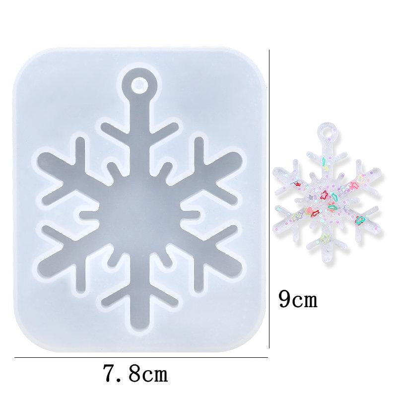 Snowflake Epoxy Resin Mould Casting Tools Silicone Snowflake Mold Handmade Jewelry making Tools DIY Crafts Epoxy Resin Molds