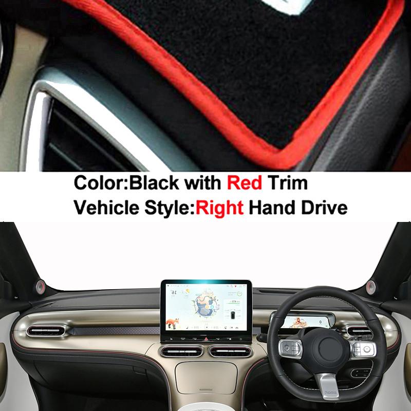 Car Dashboard Cover DashMat for Mercedes-Benz Smart #1 #3 2026- 2026 Avoid Light Pad Accessories Anti-UV Case Carpet Accessories