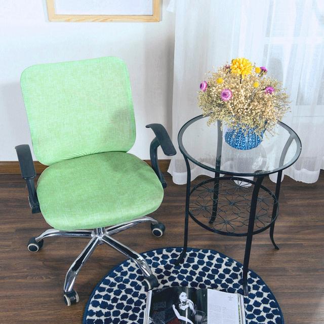 

Printed Computer Chair Cover Set Spandex Stretchable Office Chair Protector For Back And Seat 2pcs seat cover
