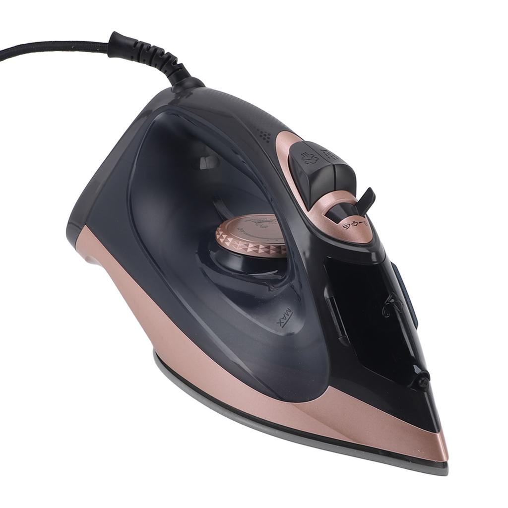 Home Steam Iron Handheld 300 Microsteam Holes Powerful Steam Diffusion Garment Clothing Steamer