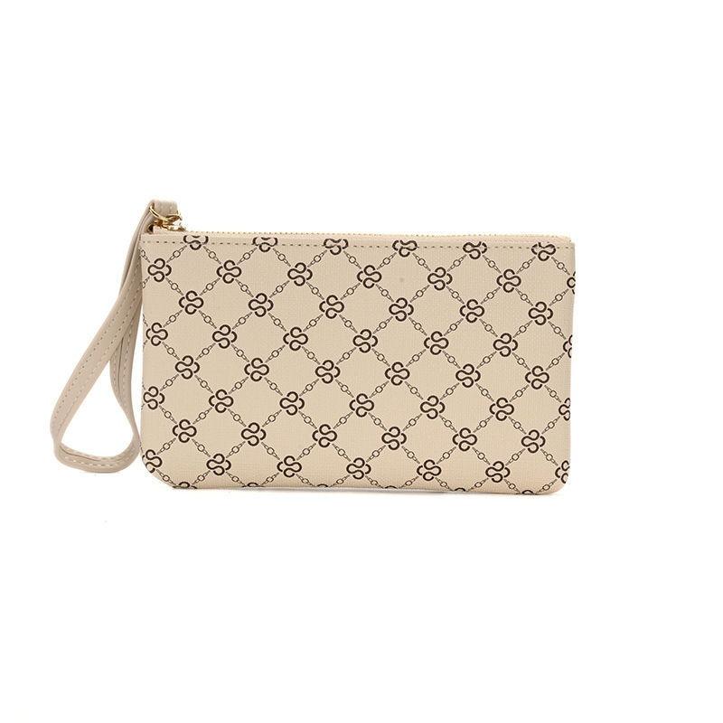 

Vintage Design Pattern Handbags for Women Men Phone Bags Long Zipper Purse Artificial Leather Card Holder Wallets 19*10*2.5cm