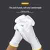 Breathable Non-slip PU Coated Nylon Gloves, Wear-resistant and Anti-static for Electronic Dust-free Work