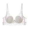 Womens French Lace Bra Thin Bunny Ear Cup Sexy Pure Desire Large Bust Minimizer Plus Size Underwear