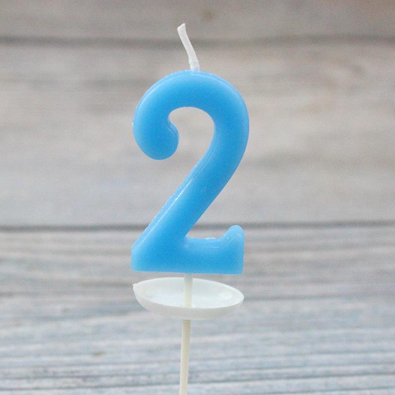 Colorful Boxed Digital Candle Birthday Cake Candle Creative Digital Candle Cake Candle