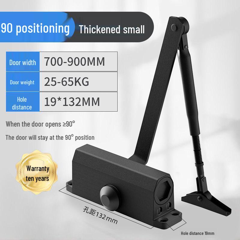 Hydraulic Silent Fire Door Closer - Push-Pull Main Door Buffer Unit