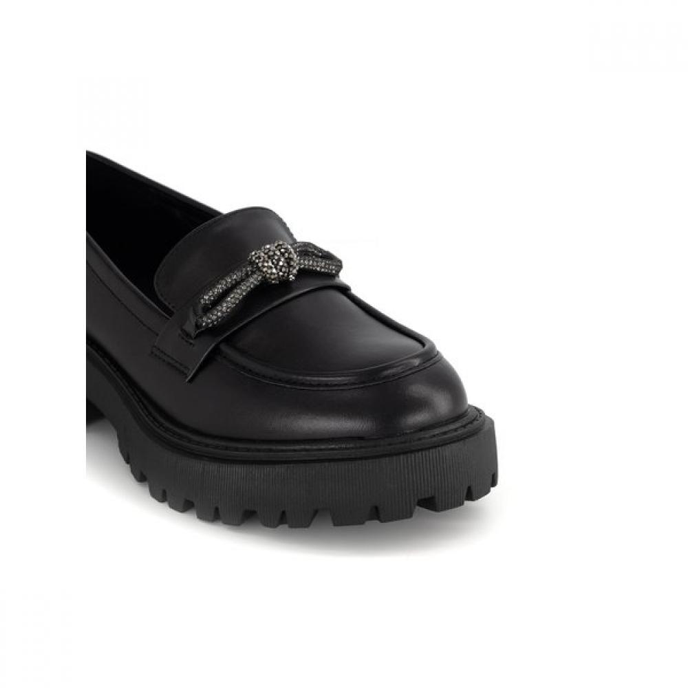 Soda Womens Semi Dress Loafer Ribbon Point Ars5019910  5cm 