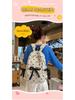 Women's Large Capacity Corduroy Backpack - Stylish, Lightweight, Casual School Bag with Bow for Junior High Students